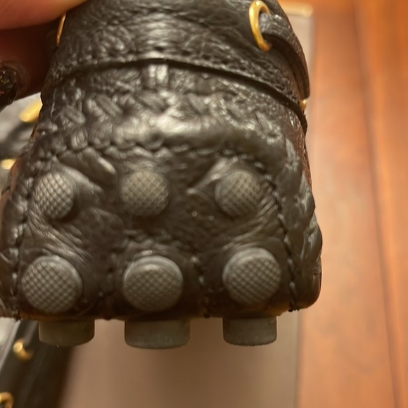 Louis Vuitton Black  Driver Loafers . - Picture 6 of 8